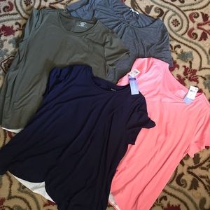 Motherhood Maternity Nursing Top Tshirt short sleeves layered XL